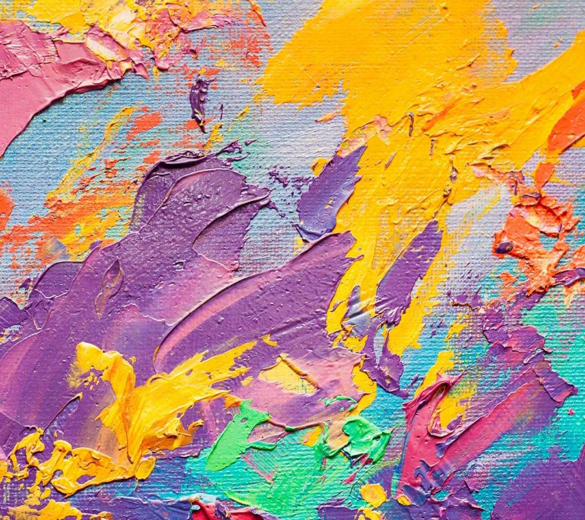 Яркие мазки краски