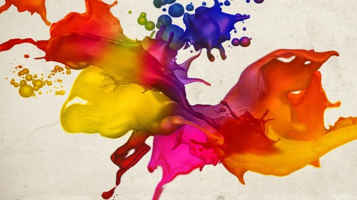 Брызги краски