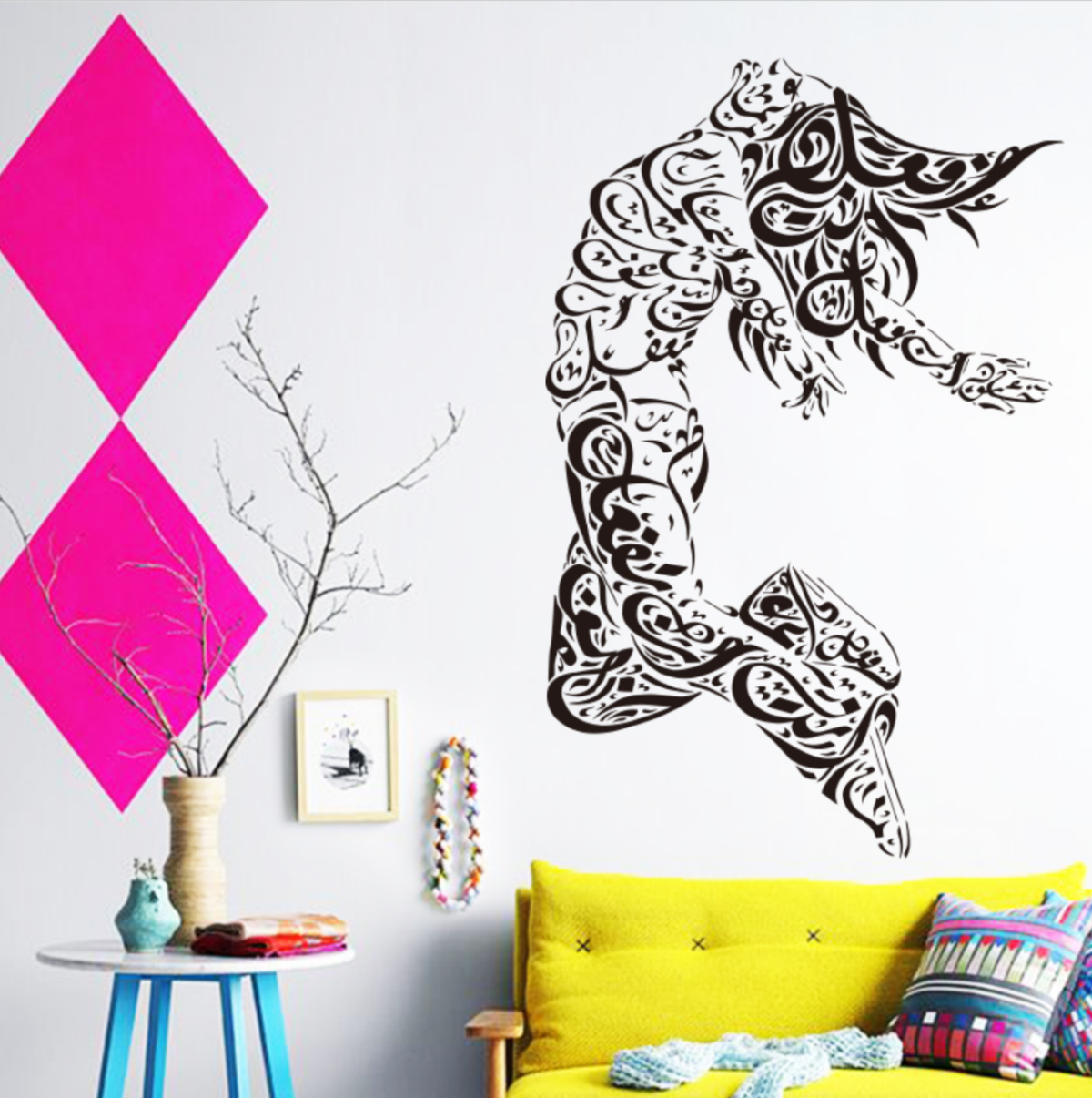 Каллиграфия в интерьере