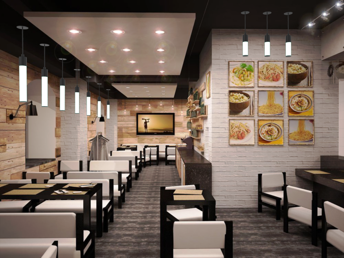 Роспись стен в кафе барах