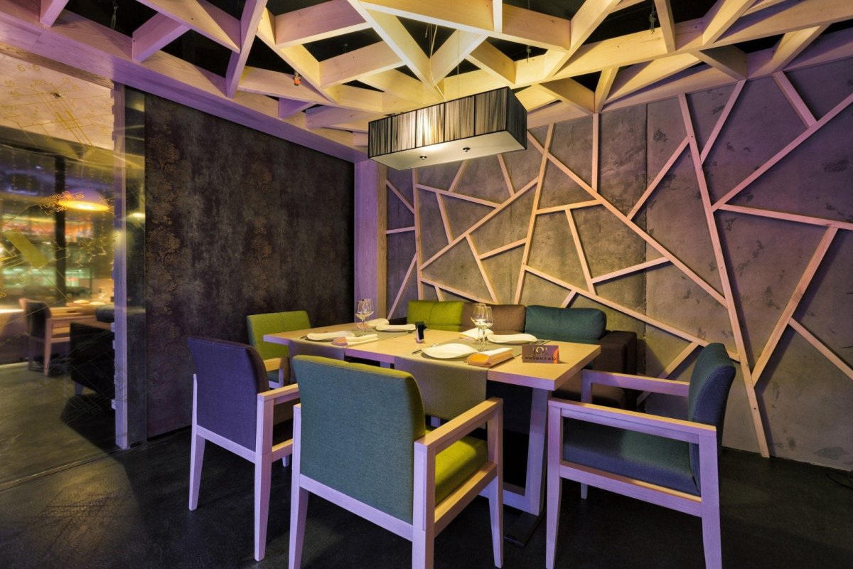 Роспись стен в кафе