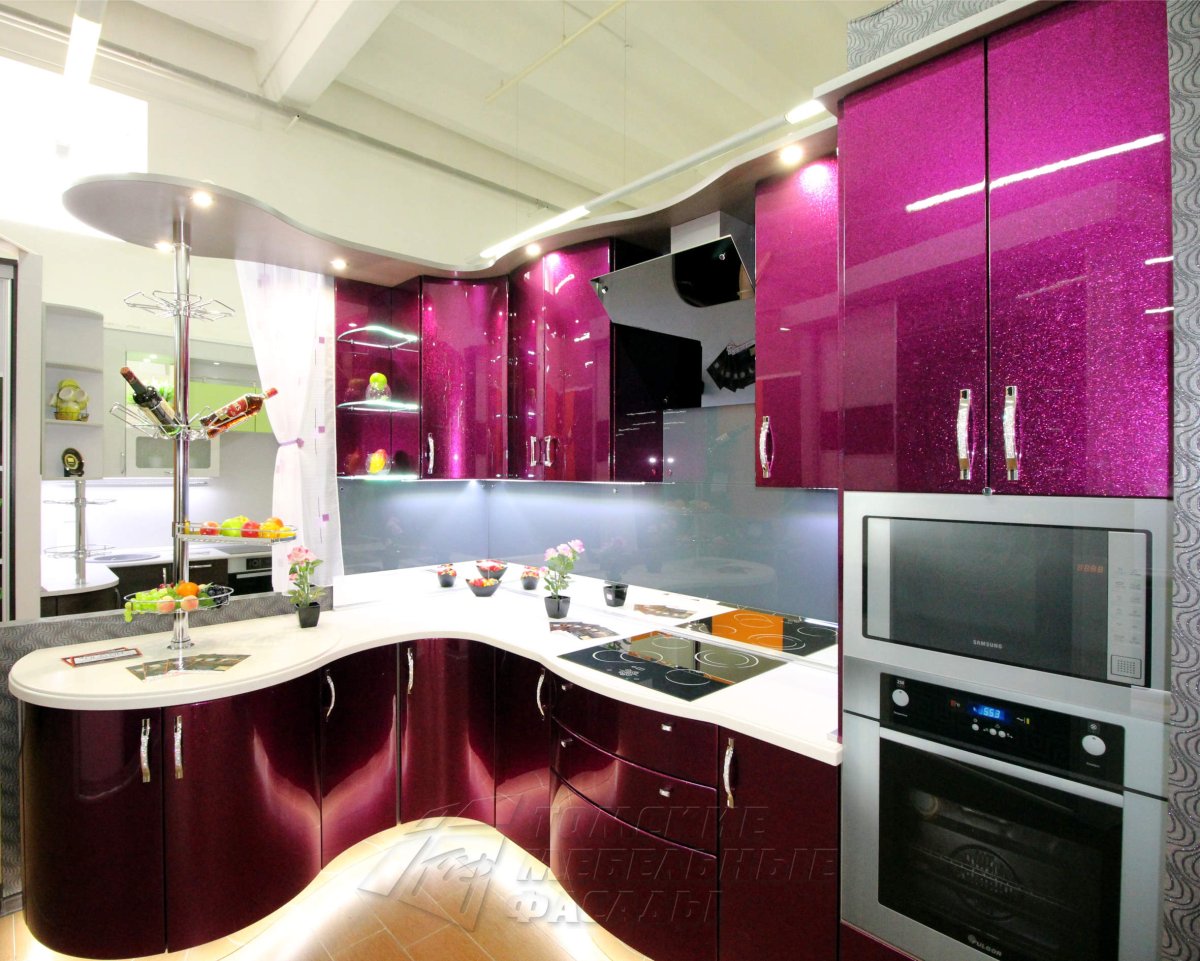 Дизайнерские кухни необычные