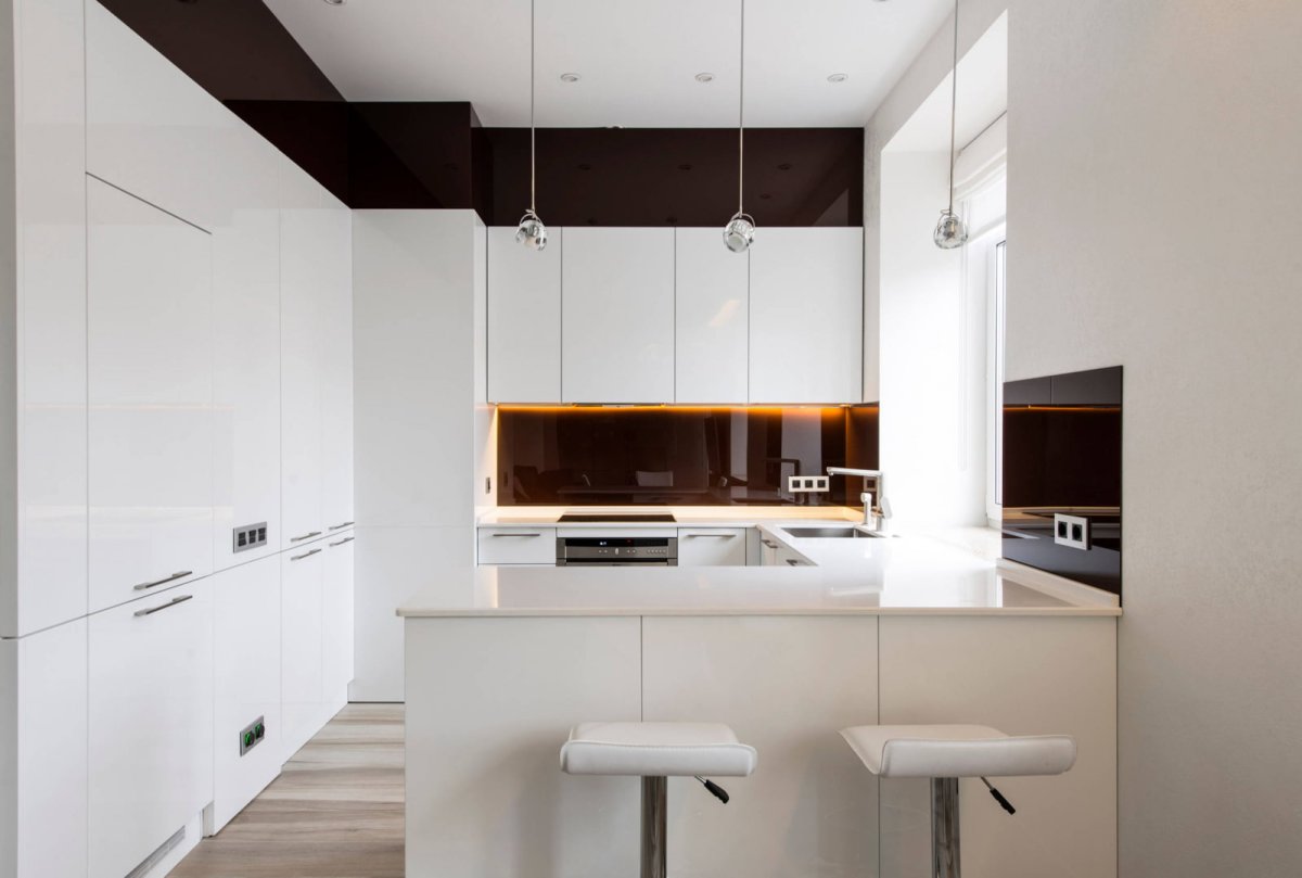 Кухня в маленьком пространстве