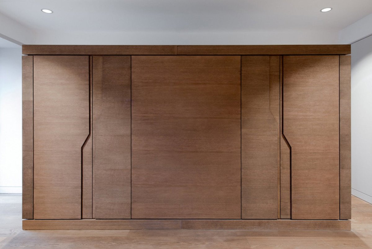 Ручка под дерево для шкафа