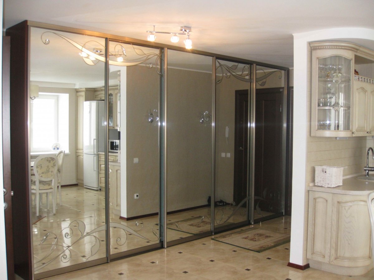 Двери купе в классическом стиле