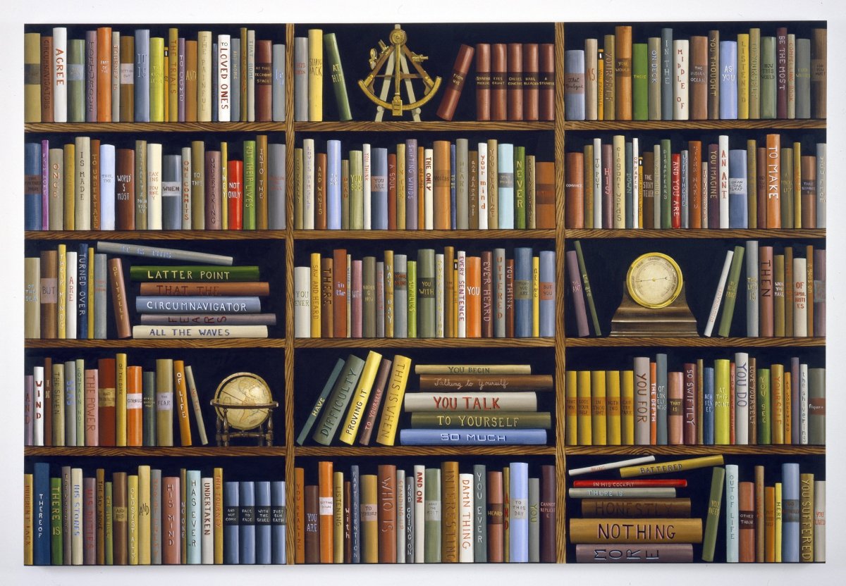 Книжный шкаф дуб Галифакс