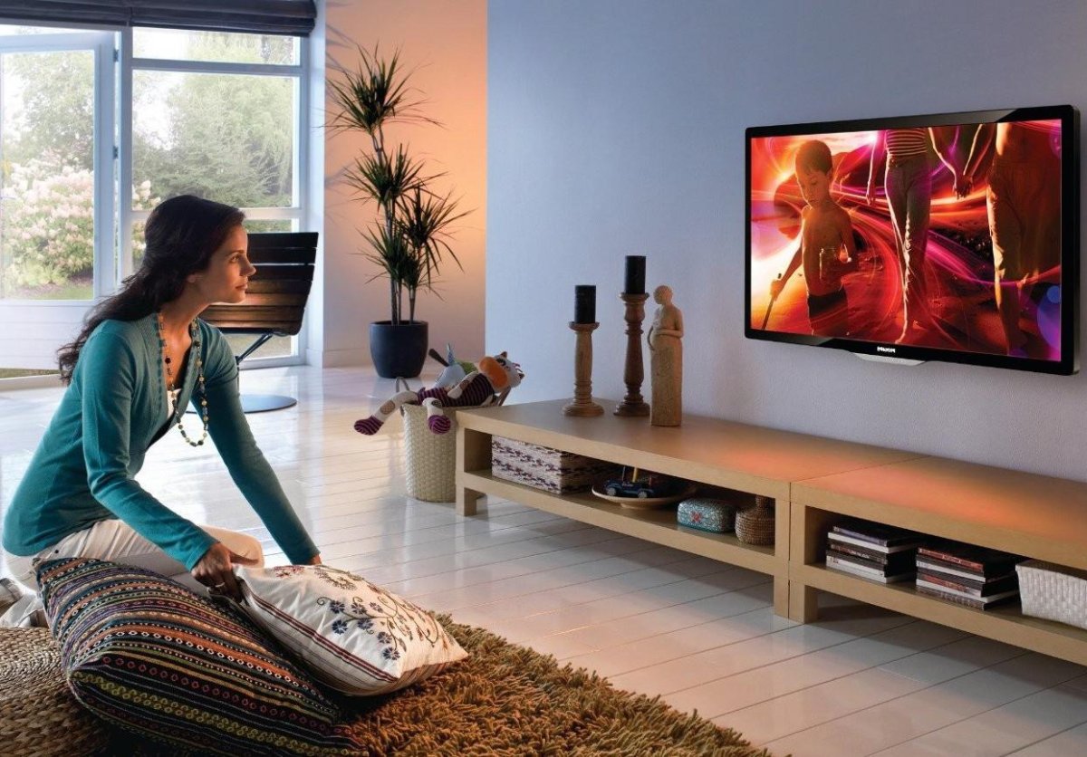 Телевизор во всю стену