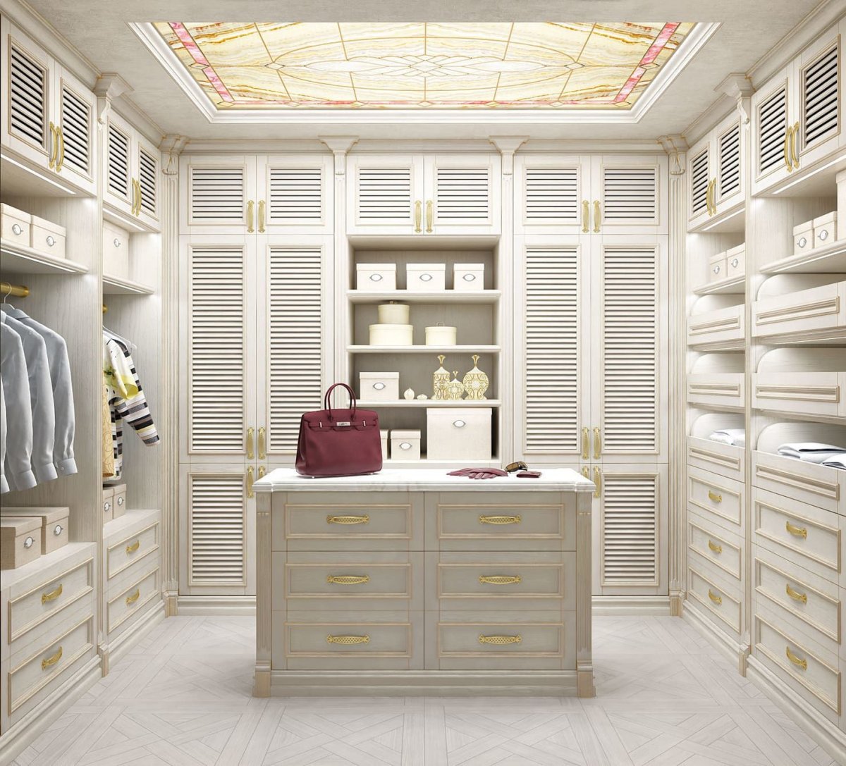 Гардеробная классика