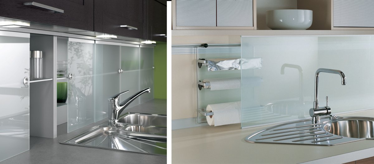 Бордовая кухня