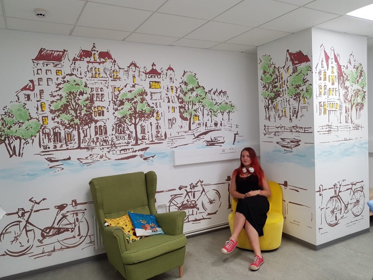 Роспись стен в стоматологии