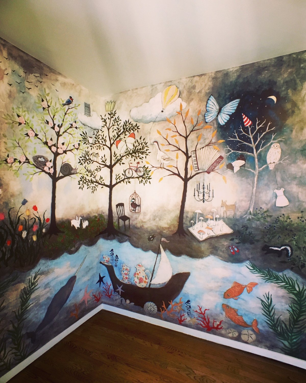 Роспись стен