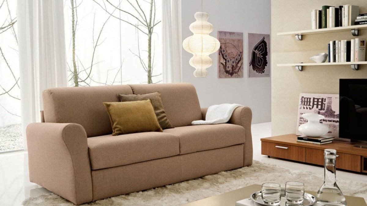 Гостиная в бежевом стиле