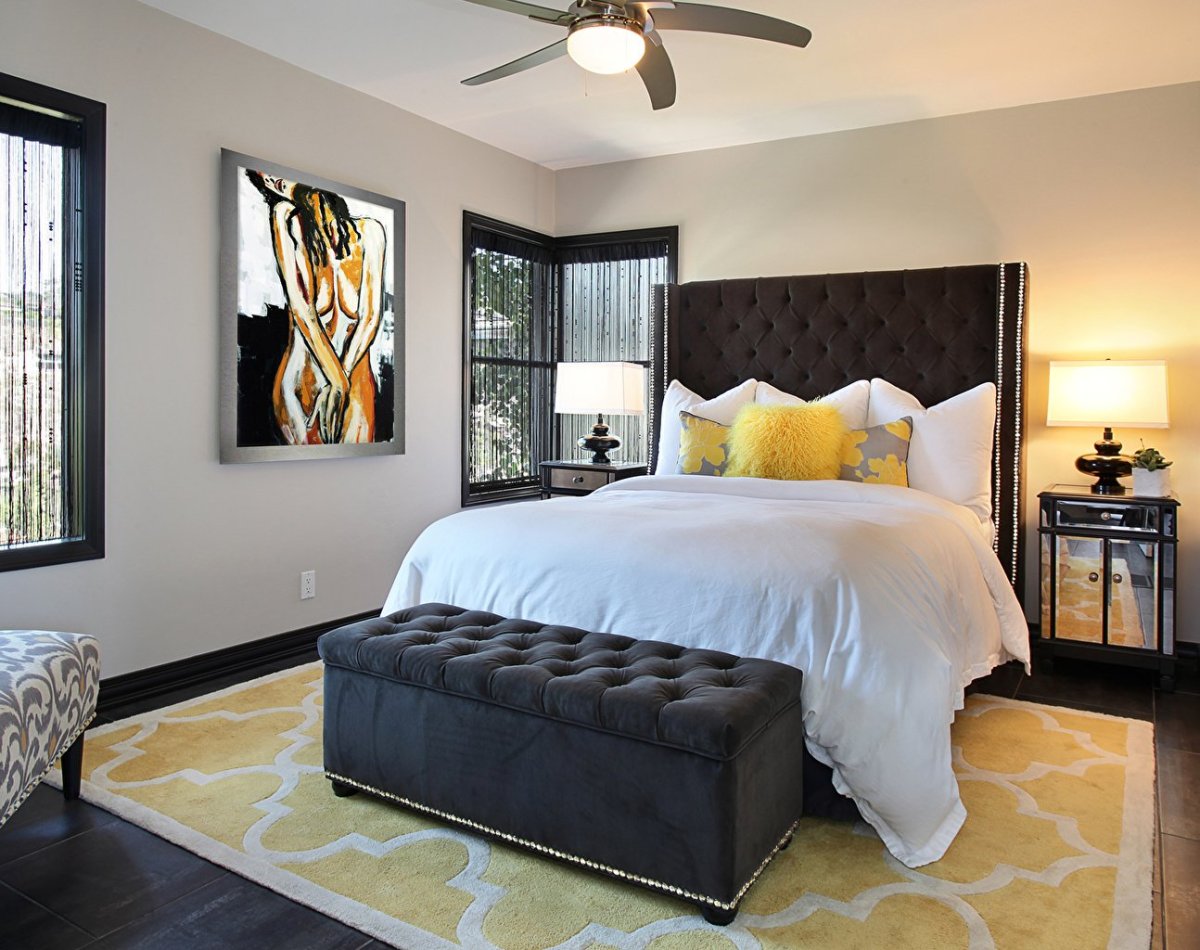 Декор маленькой спальни