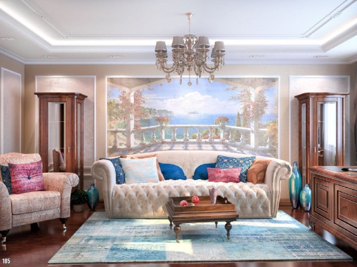 Фрески Affresco в интерьере