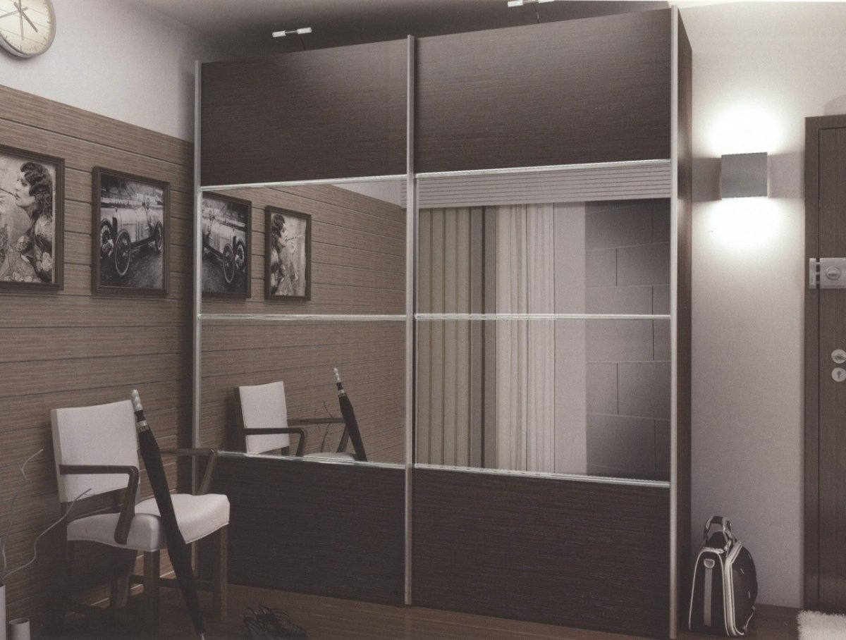 Зеркало бронза графит