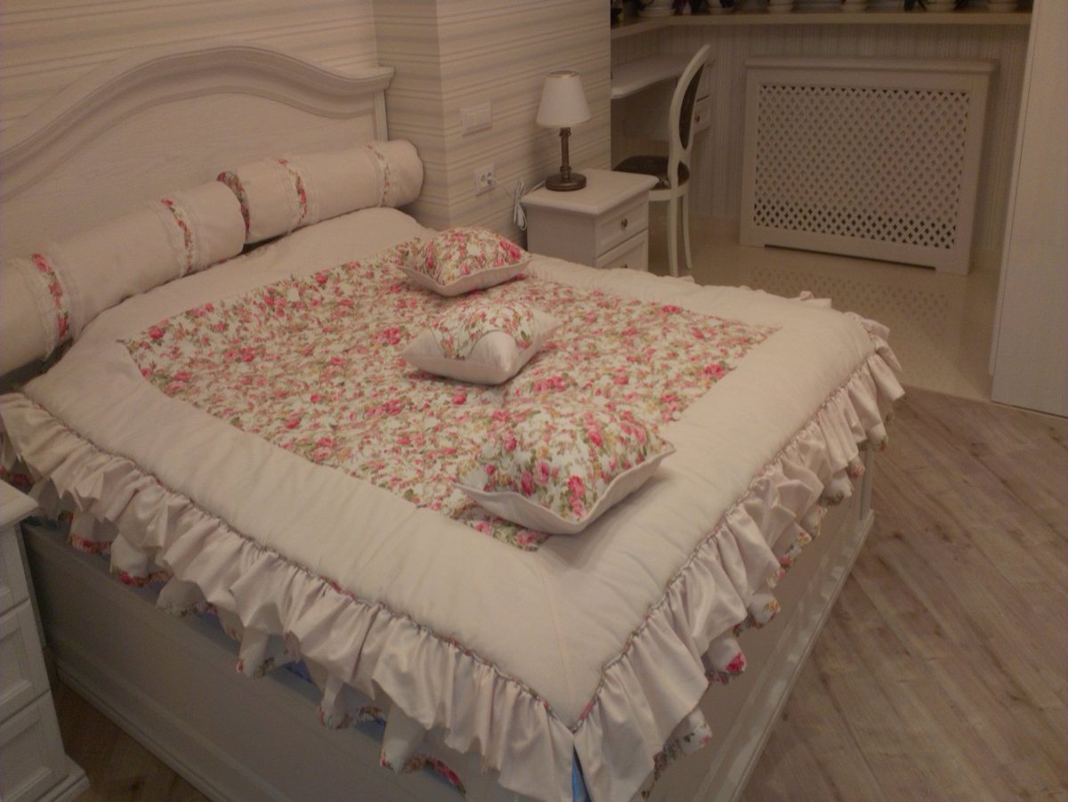 Плед в стиле Прованс