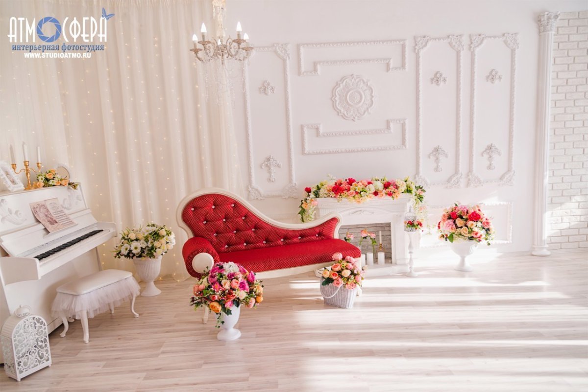 Фотостудия с шикарными интерьерами