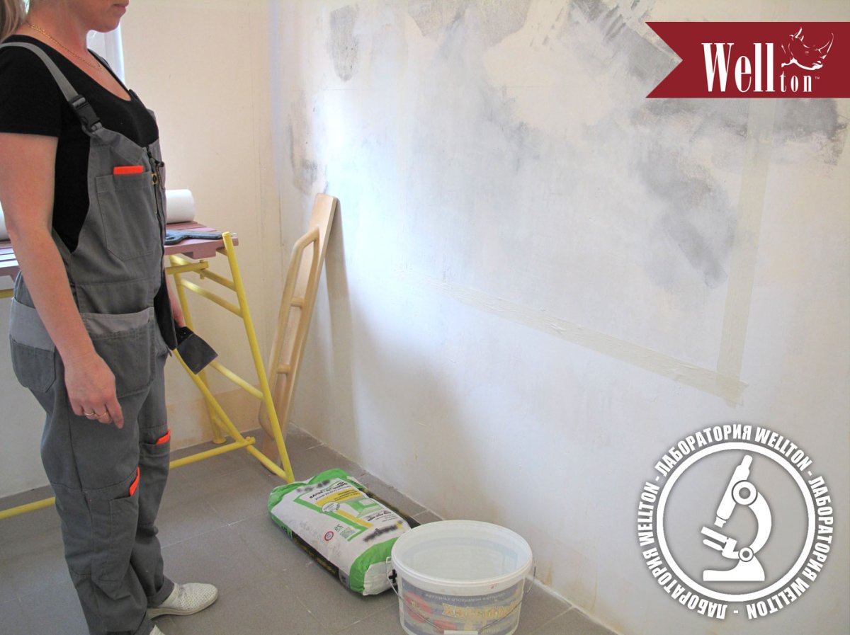 Малярный флизелин после покраски