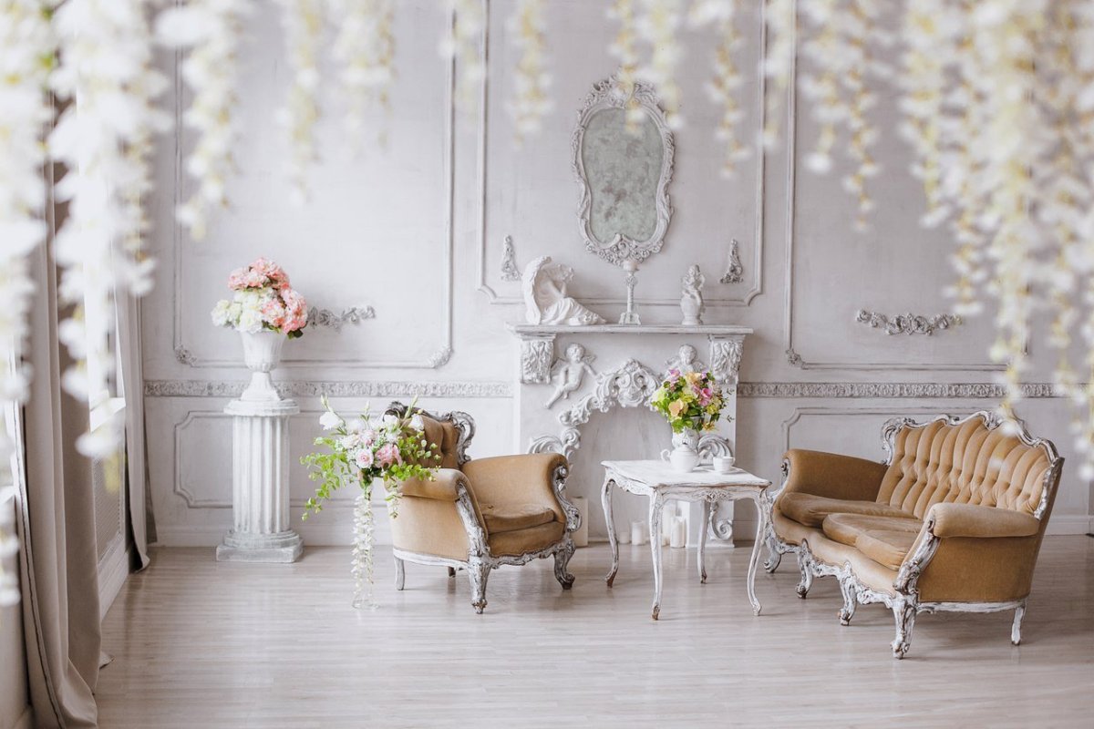 Красивый интерьер для фотосессии