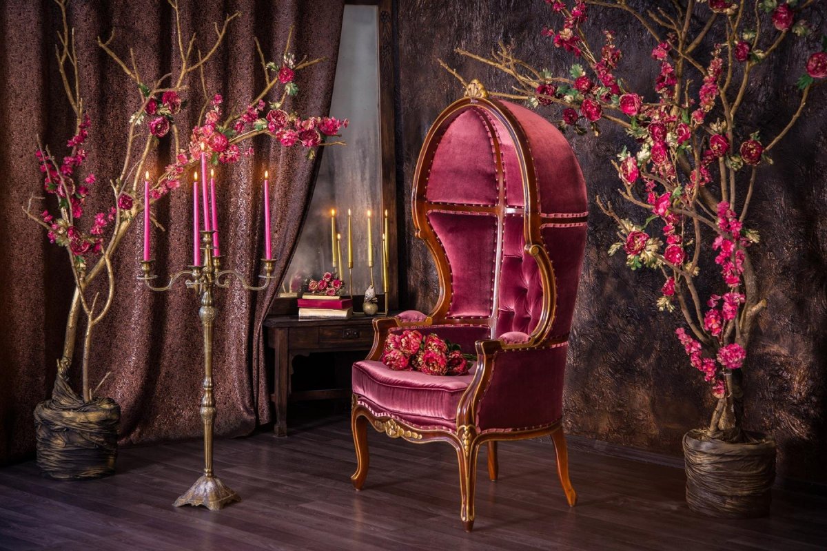 Фотозона с креслом