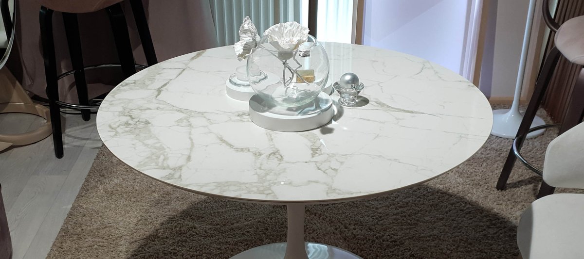 Обеденный стол Dining Table Melchior Round 113281 Eichholtz