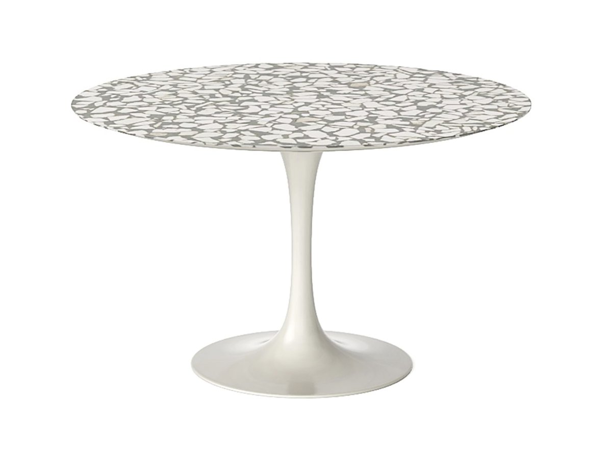 Сет столов круглых мрамор