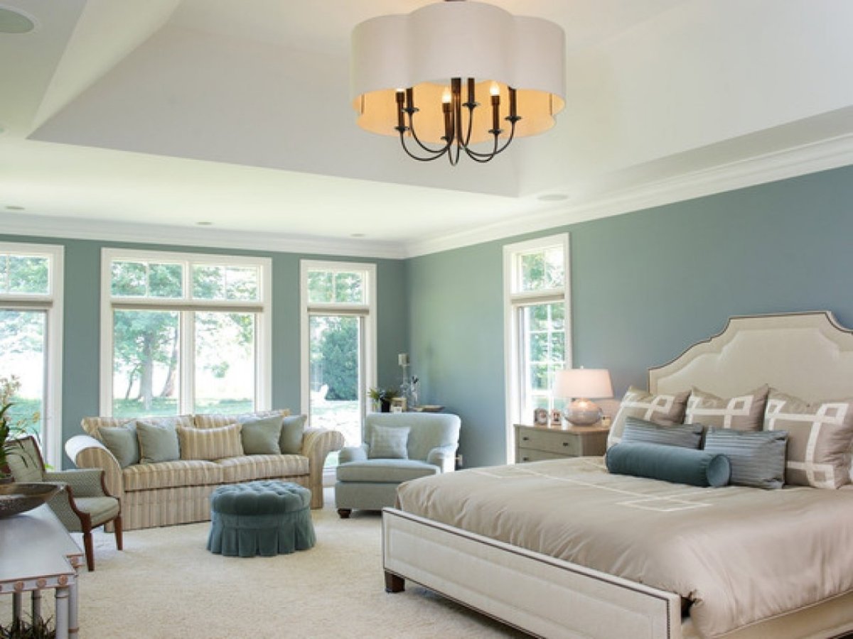 Потолок слоновая кость в интерьере