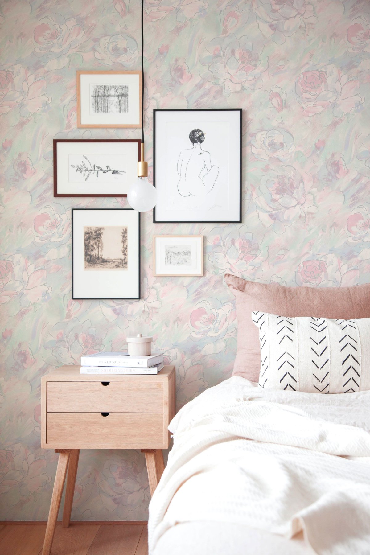 Спальня в скандинавском стиле