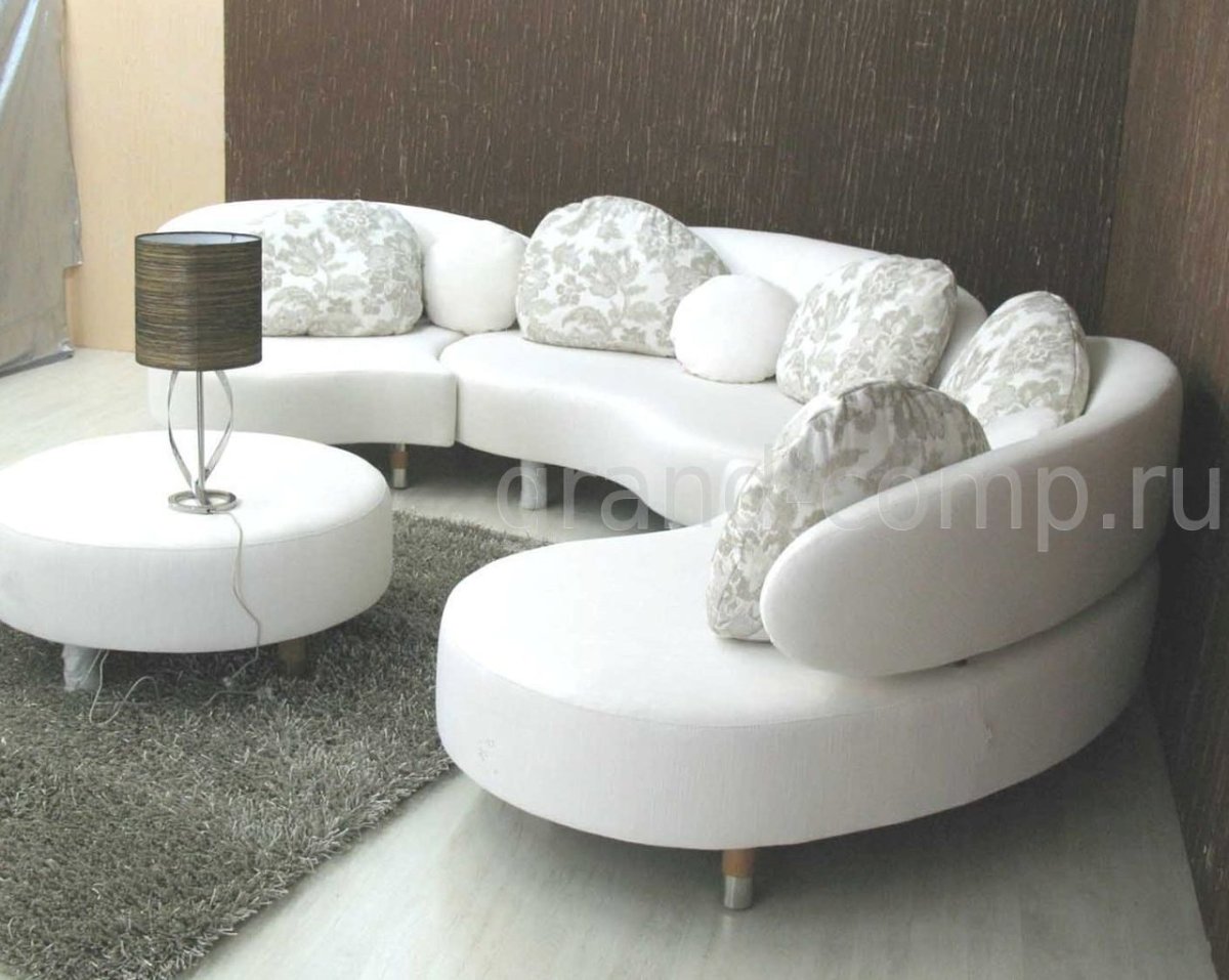 Диван полукруглый
