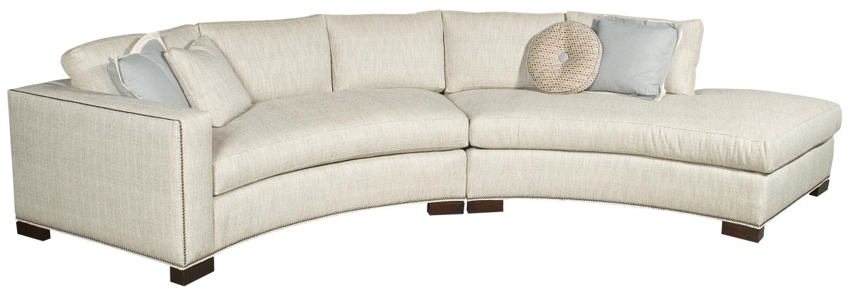 Bennett Arm Curved Sofa w180-LG ( Laj) схема
