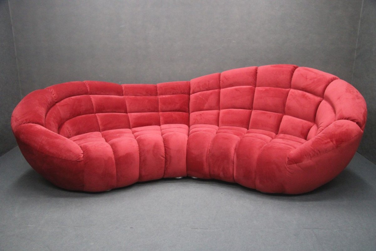 Овальный диван Эдгар