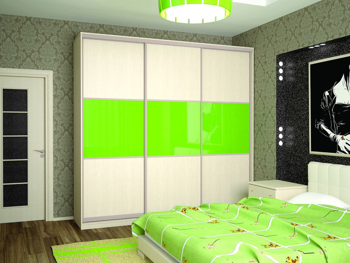 Шкафы под потолок в детской