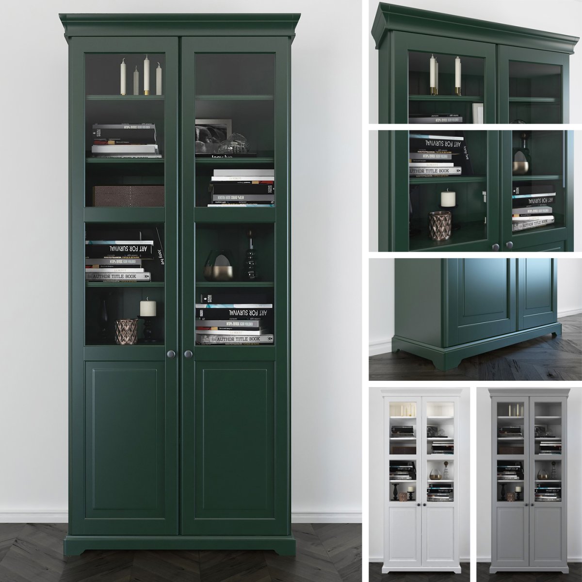 Шкаф изумрудного цвета