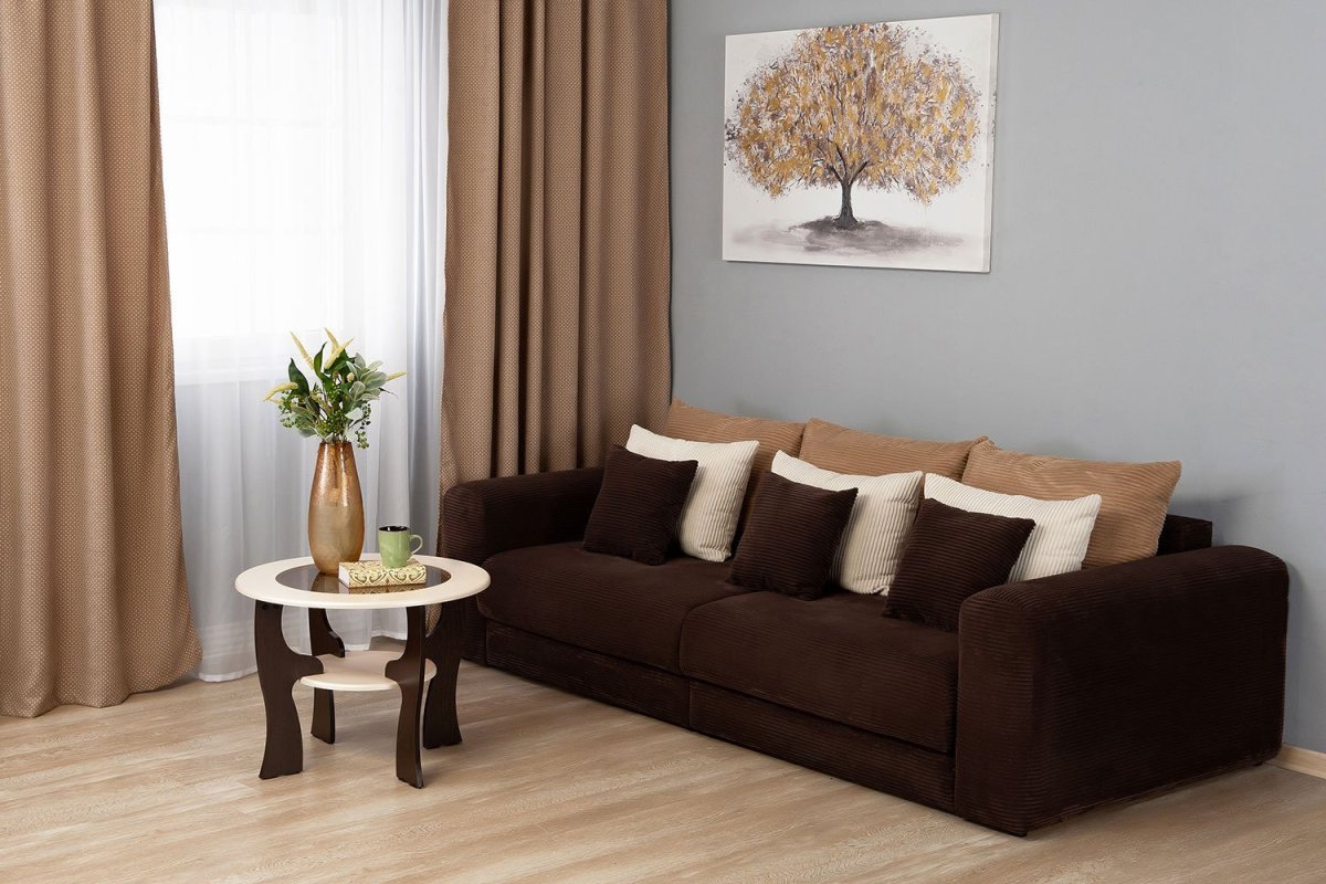 Цвет стен в гостиной