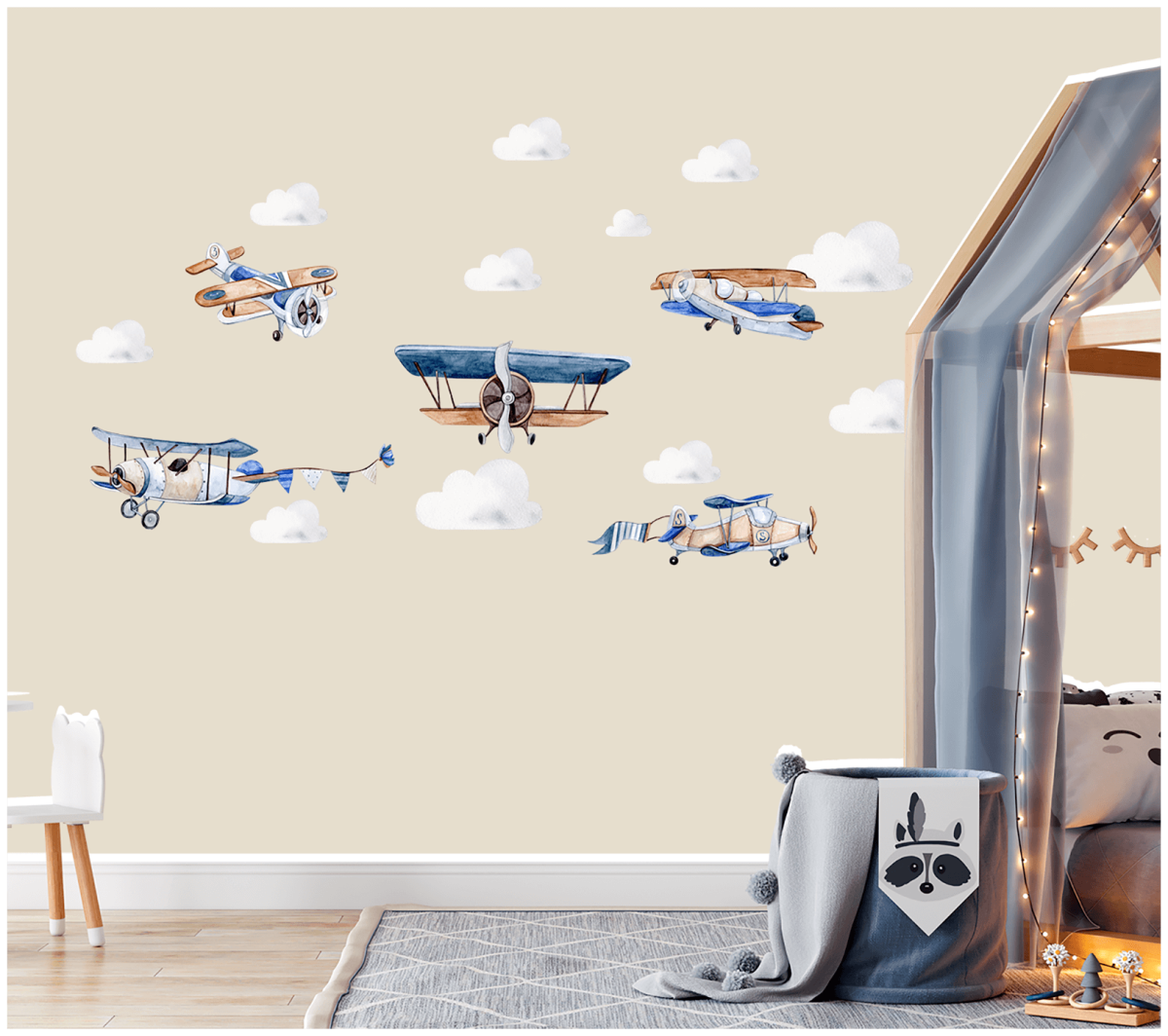 Наклейки в морском стиле