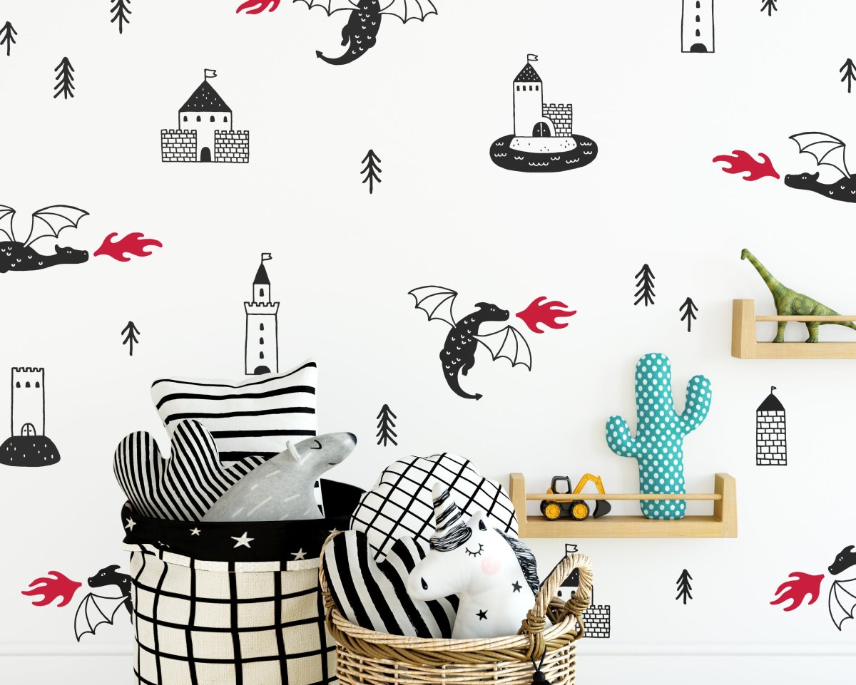 3д наклейки на стену