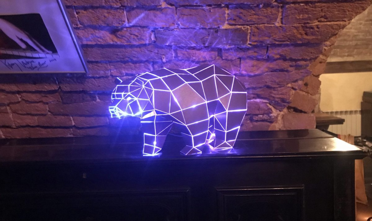 Фигуры с подсветкой