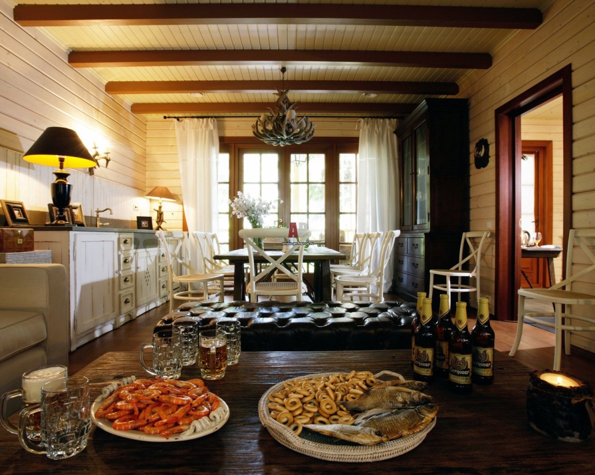 Гостевой домик внутри