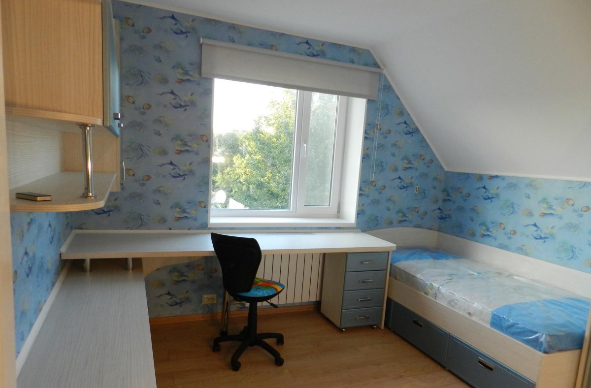 Детская для школьника мансарда