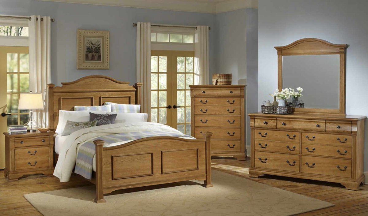 Деревянная спальная мебель