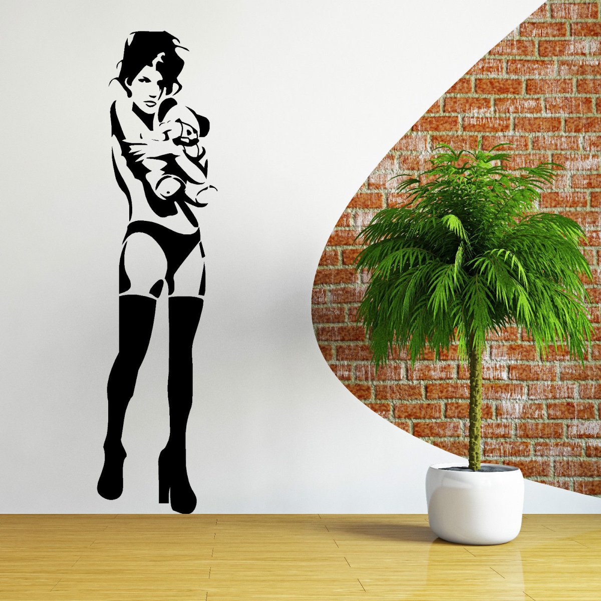 Винил наклейка Banksy