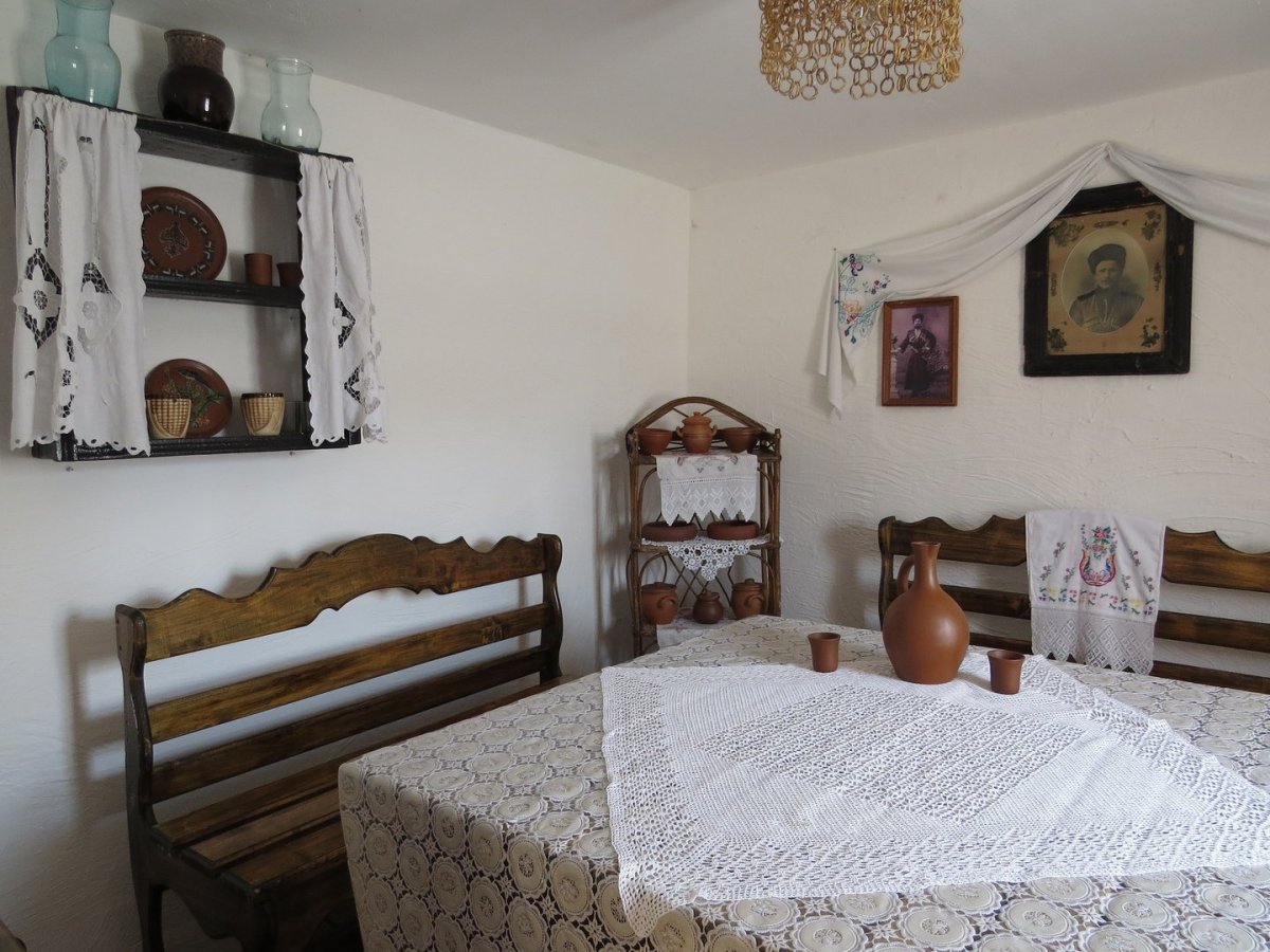 Стены Мазанка в интерьере