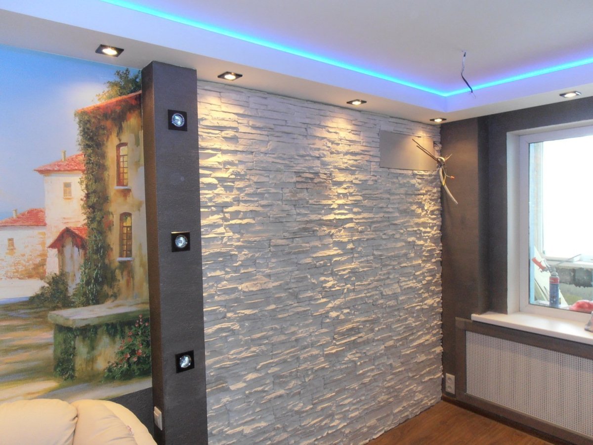 Венецианская штукатурка арка