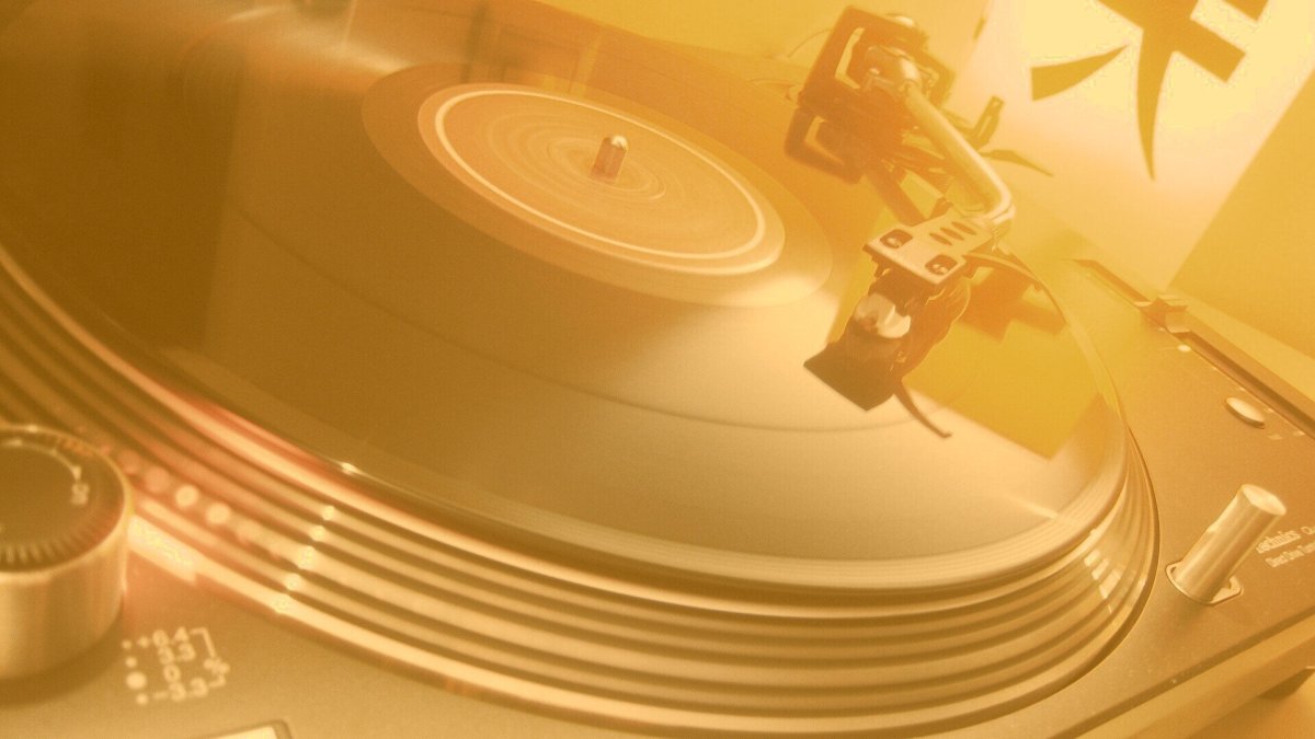 Виниловые пластинки обои