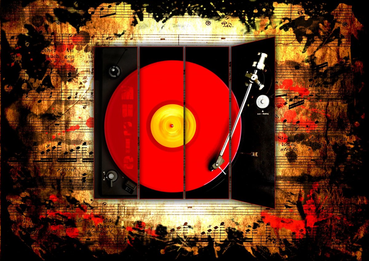 Пластинка кассета диск бобина