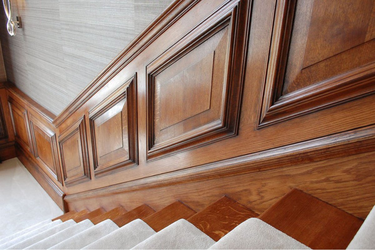 Филенчатые стеновые панели из дерева