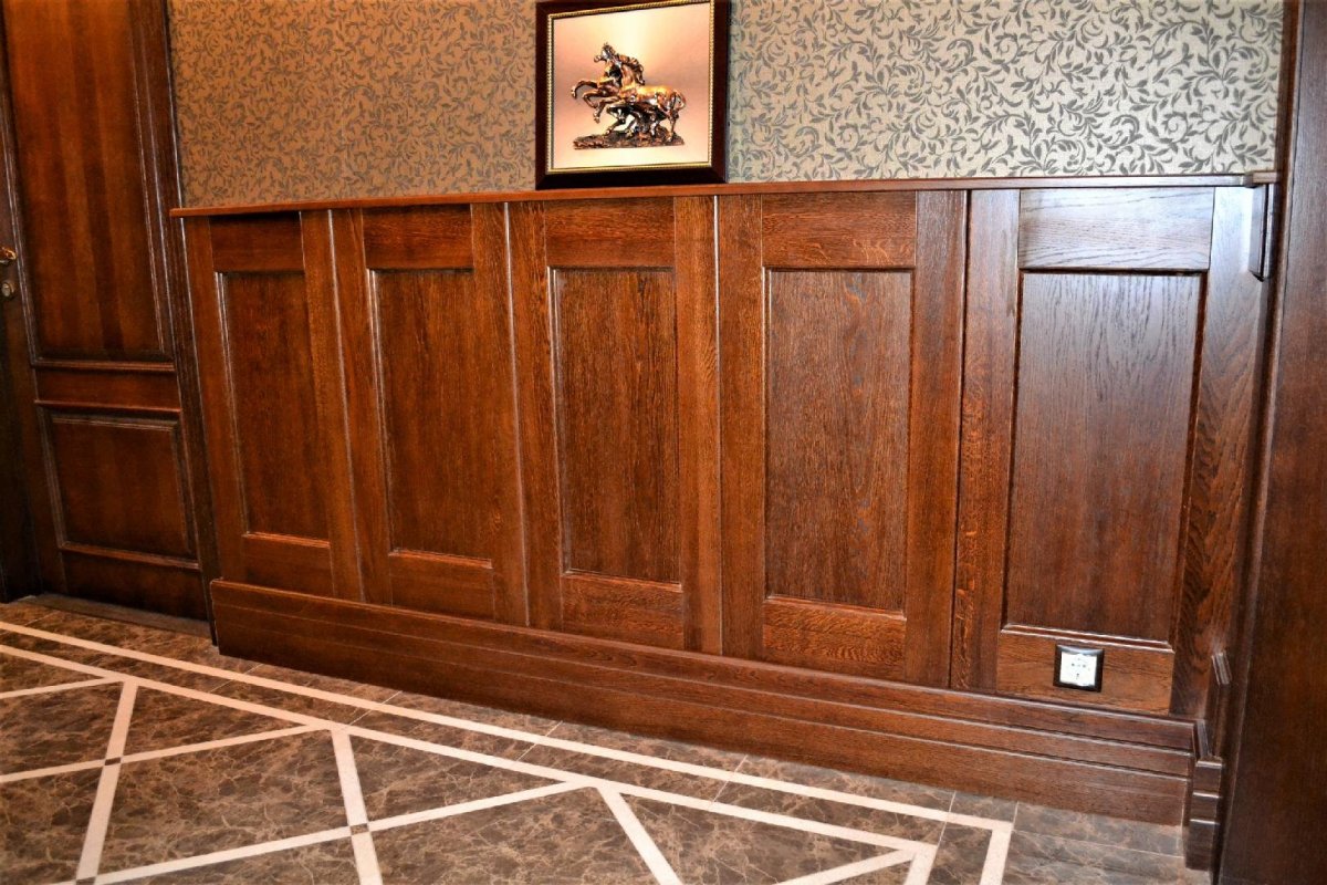 Стеновые панели из массива дерева