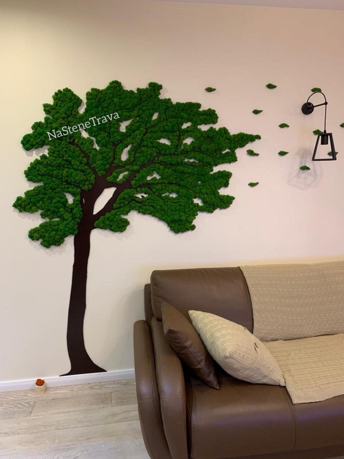 Дерево из мха ягеля