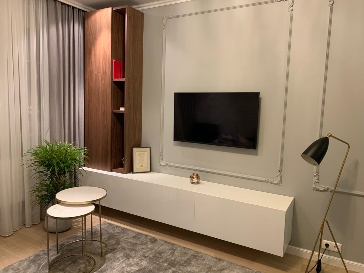 ТВ тумба со шкафом