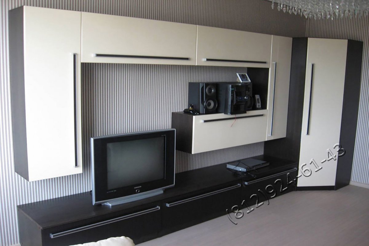 Угловая тумба под телевизор Лером